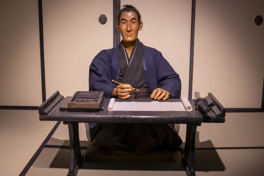 Hagi Yoshida Shoin at the Shoin Shrine Museum-min