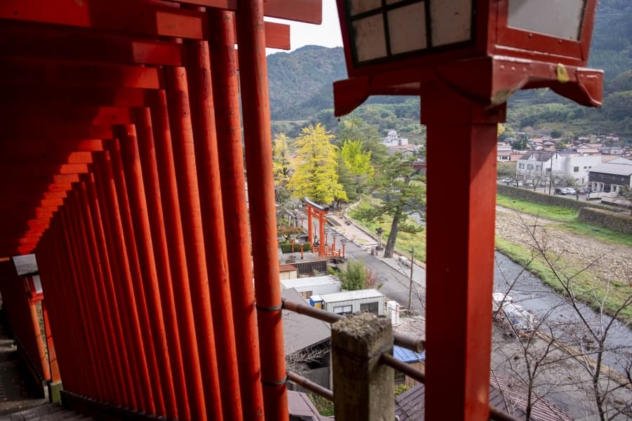 Tsuwano Taikodani Inari Shrine lantern-min
