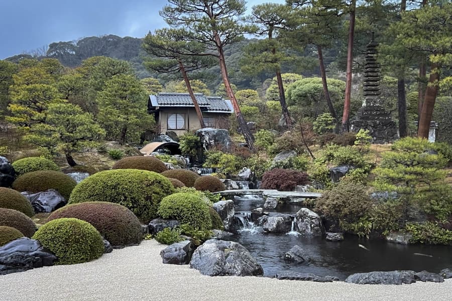 Adachi Museum of Art garden pond