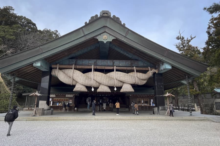 Izumo Shrine worship hall