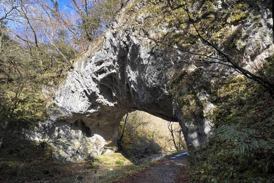 Taishaku Gorge Onbashi rock arch