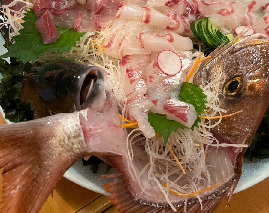 Kure Takahashi restaurant sashimi