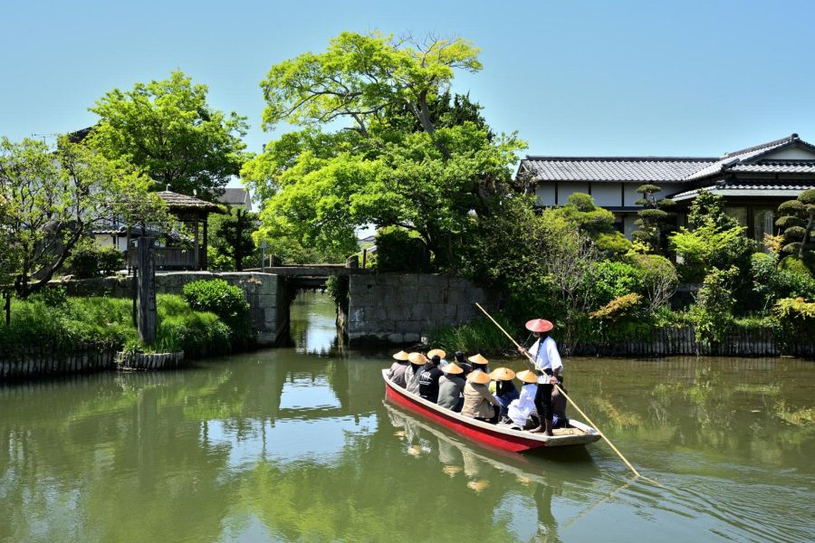 Fukuoka, Yanagawa River punt