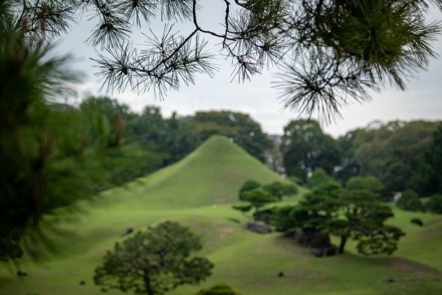 Kumamoto, Suizenji Jojuen Garden Mt. Fuji