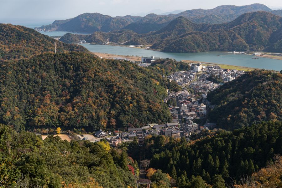 Kinosaki Onsen general view