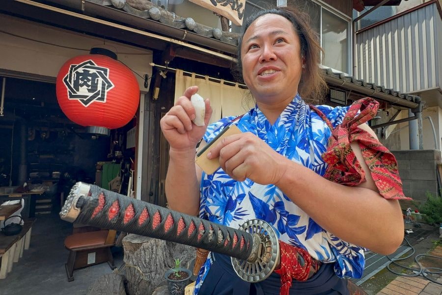 Matsuno BBQ samurai